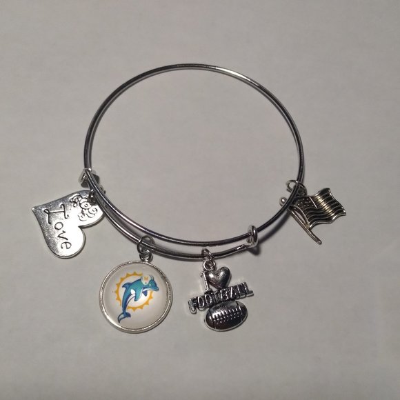 Miami Dolphins NFL Bracelet NEW - Picture 1 of 1
